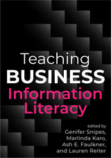 front cover of Teaching Business Information Literacy