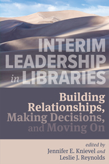 front cover of Interim Leadership in Libraries