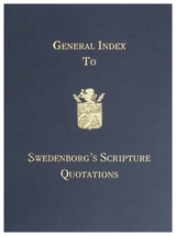 front cover of General Index to Swedenborg's Scripture Quotations
