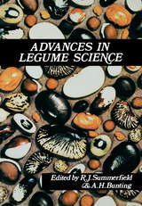 front cover of Advances in Legume Science