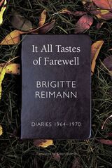 front cover of It All Tastes of Farewell