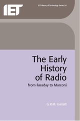 front cover of The Early History of Radio