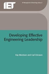 front cover of Developing Effective Engineering Leadership