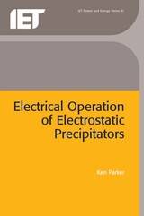 front cover of Electrical Operation of Electrostatic Precipitators
