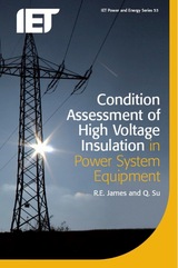 front cover of Condition Assessment of High Voltage Insulation in Power System Equipment