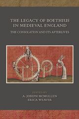 front cover of The Legacy of Boethius in Medieval England