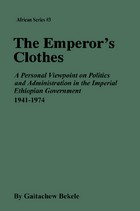 front cover of The Emperor's Clothes