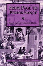 front cover of From Page to Performance