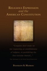 front cover of Religious Expression and the American Constitution