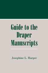 front cover of Guide to the Draper Manuscripts