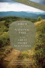 front cover of Birth of a National Park