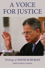 front cover of A Voice for Justice