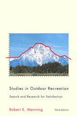 front cover of Studies in Outdoor Recreation, 3rd ed.