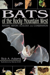 front cover of Bats of the Rocky Mountain West