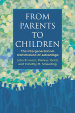 front cover of From Parents to Children