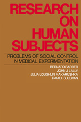 front cover of Research on Human Subjects