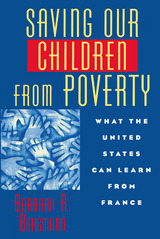 front cover of Saving Our Children From Poverty