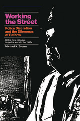 front cover of Working the Street