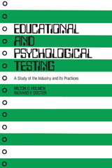 front cover of Educational and Psychological Testing