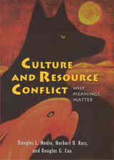front cover of Culture and Resource Conflict