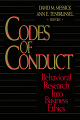 front cover of Codes of Conduct