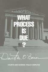front cover of What Process is Due?