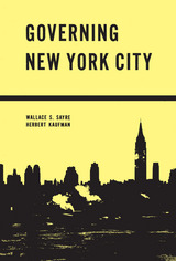 front cover of Governing New York City