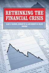 front cover of Rethinking the Financial Crisis
