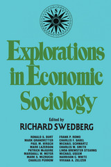 front cover of Explorations in Economic Sociology