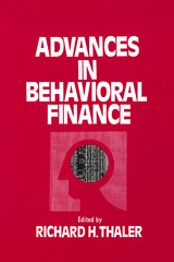 front cover of Advances in Behavioral Finance