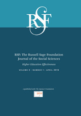 front cover of RSF