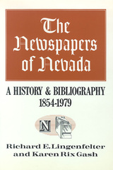 front cover of The Newspapers Of Nevada