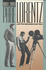 front cover of Pare Lorentz and Documentary Film