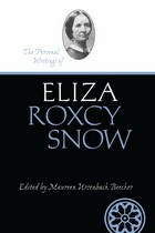 front cover of Personal Writings Of Eliza Roxcy Snow