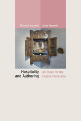 front cover of Hospitality and Authoring