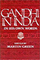 front cover of Gandhi in India