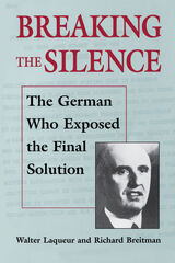 front cover of Breaking the Silence