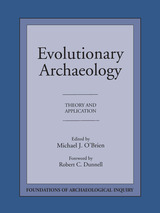 front cover of Evolutionary Archaeology - Paper