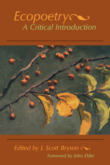 front cover of Ecopoetry