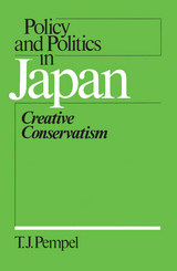 front cover of Policy & Politics Japan