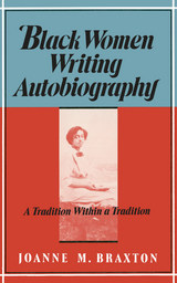 front cover of Black Women Writing Autobiography