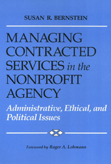 front cover of Managing Contracted Services in the Nonprofit Agency