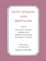 front cover of Faith Reason Skepticism