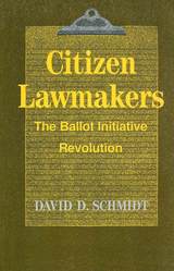 front cover of Citizen Lawmakers