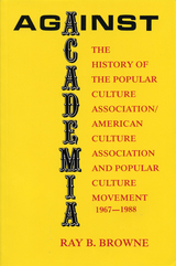 front cover of Against Academia