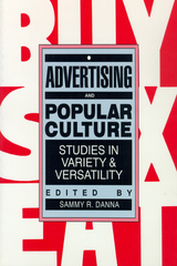 front cover of Advertising and Popular Culture