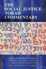 front cover of The Social Justice Torah Commentary