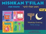 front cover of Mishkan T'filah for Youth Visual T'filah (Weekday Eve Pro)