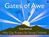 front cover of Gates of Awe - Visual T'filah (Yom Kippur Only)