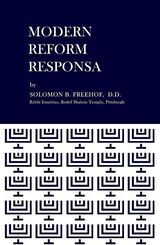 front cover of Modern Reform Responsa - PDF Electronic Version